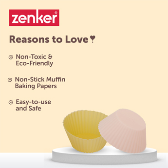 Muffin Cups Silicone Pack of 6