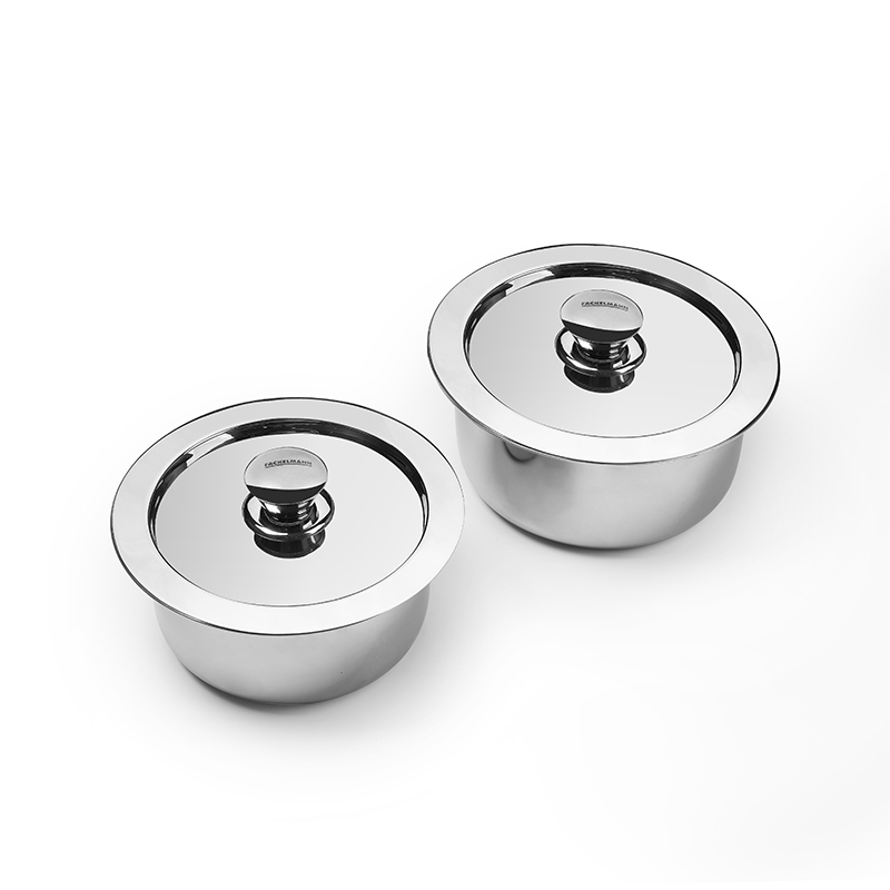 Triply Tope Combo 2 with Individual Lid18-20-22 CM|2.25+3.36+4.5 L