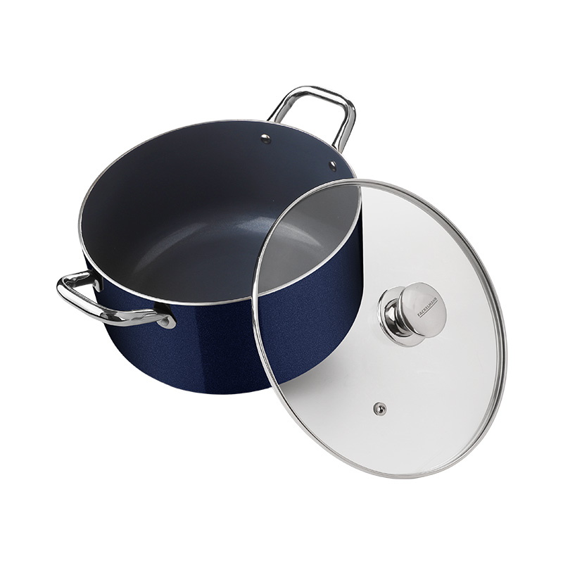 Ceramik Casserole w Glass Lid 20 CM|3.3 L