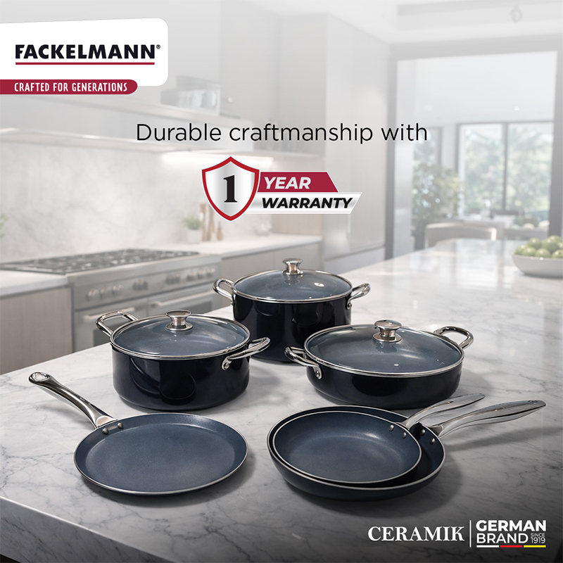 Ceramik Casserole w Glass Lid 20 CM|3.3 L