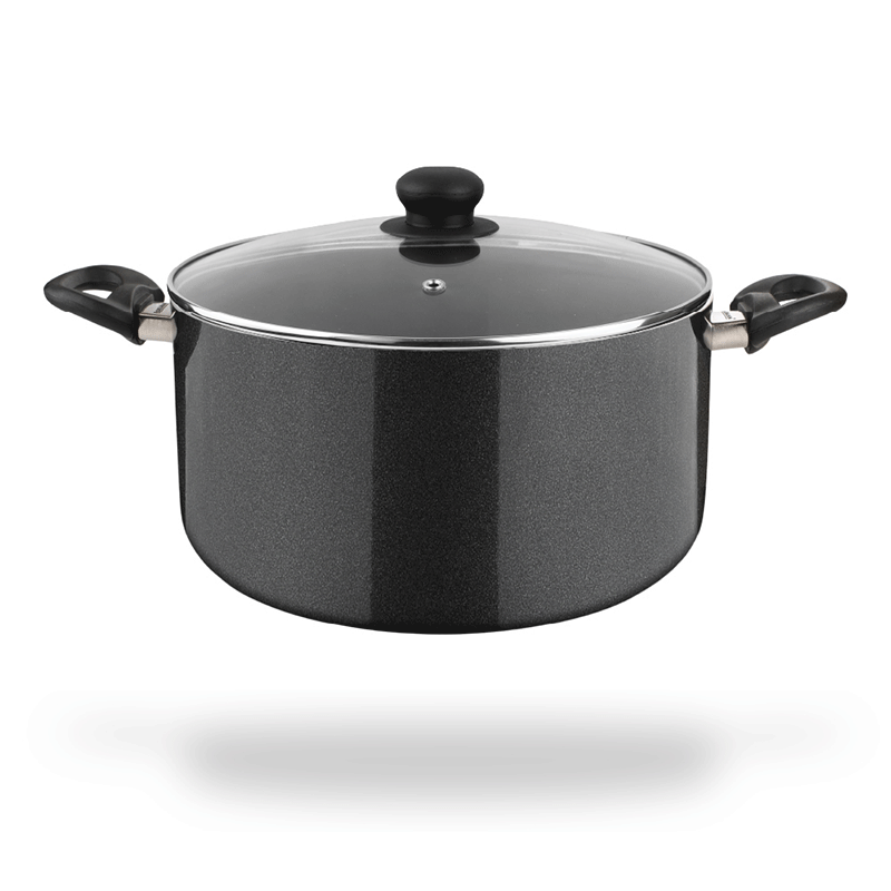 Quartz Casserole w Glass Lid 20 CM|3.3 L