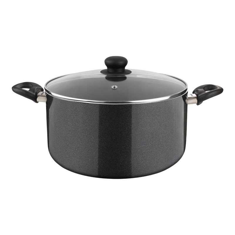 Quartz Casserole w Glass Lid 20 CM|3.3 L