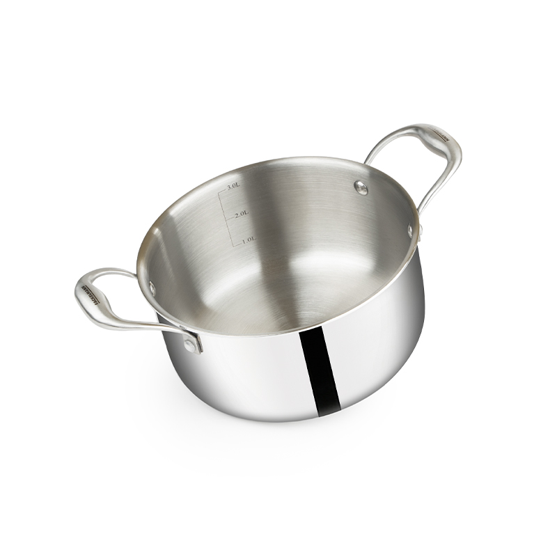 Triply Casserole with Lid20 CM|3.3 L