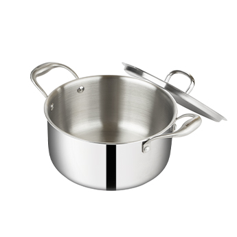 Triply Casserole with Lid20 CM|3.3 L