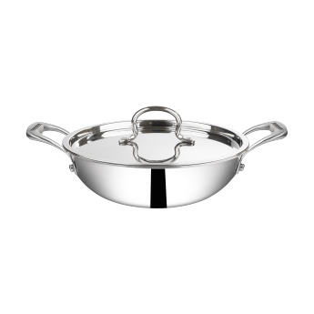 Triply Kadhai w SS Lid