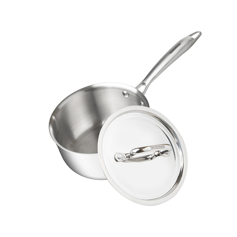 Triply Saucepan w SS Lid 14 CM|1.1 L