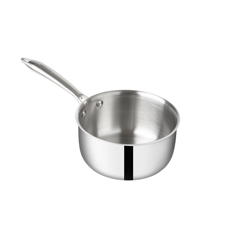 Triply Saucepan w SS Lid 14 CM|1.1 L