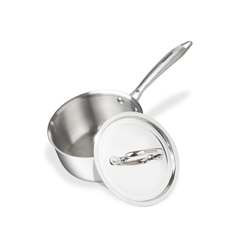 Triply Saucepan w SS Lid 14 CM|1.1 L