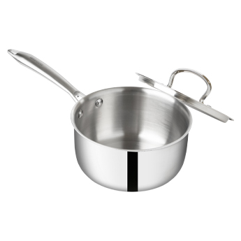 Triply Saucepan w SS Lid 14 CM|1.1 L