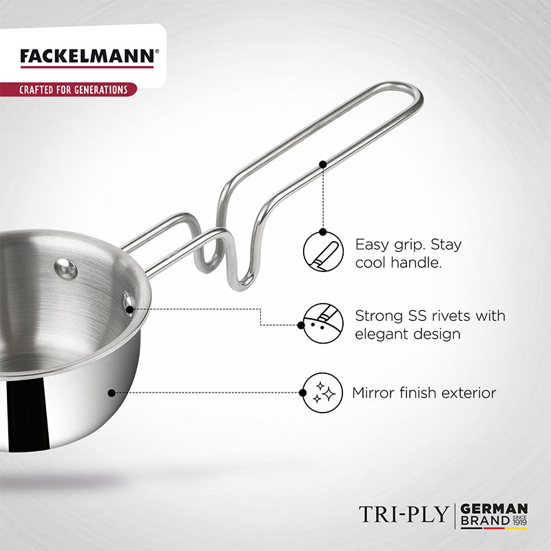 Triply Tadka Pan 10 CM|0.35 L