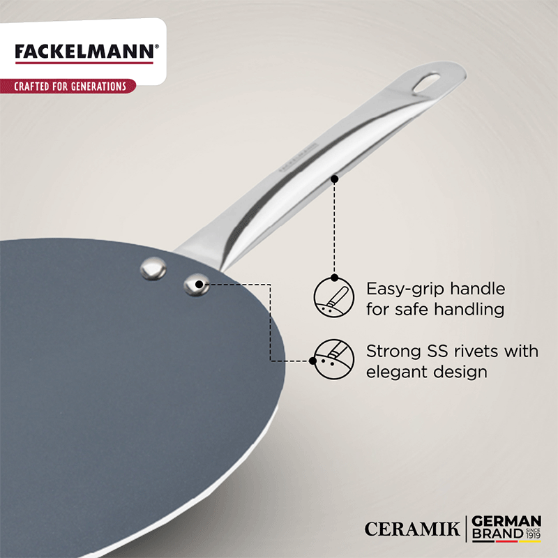 Ceramik Full Flat tawa 30 CM