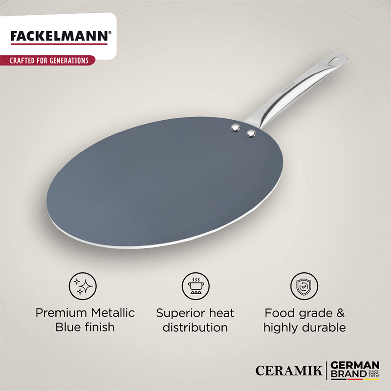 Ceramik Full Flat tawa 30 CM