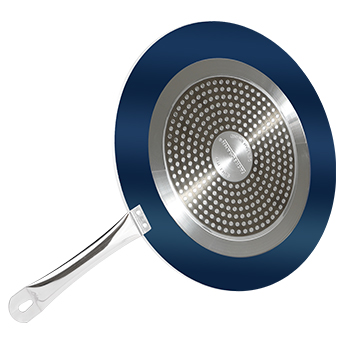 Ceramik Full Flat tawa 30 CM