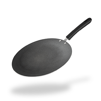Quartz Nonstick Concave Tawa 25 CM