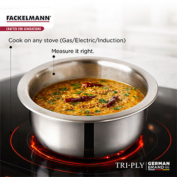 Triply Tope with Lid 14 CM|1.1 L