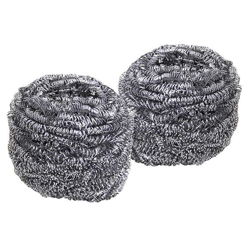 Stainless Steel Scourer 2 Pcs 105 mm