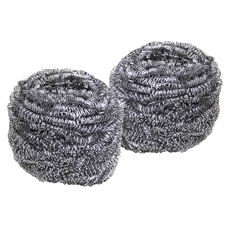 Stainless Steel Scourer 2 Pcs 105 mm