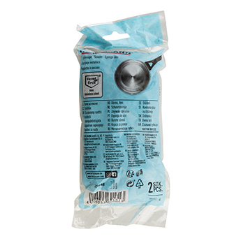 Stainless Steel Scourer 2 Pcs 105 mm