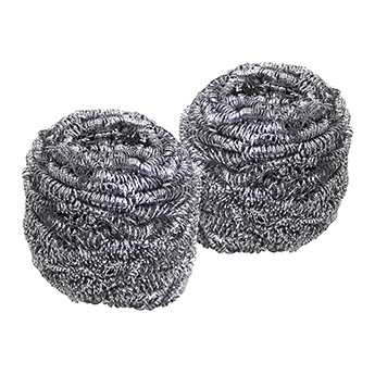 Stainless Steel Scourer 2 Pcs 105 mm