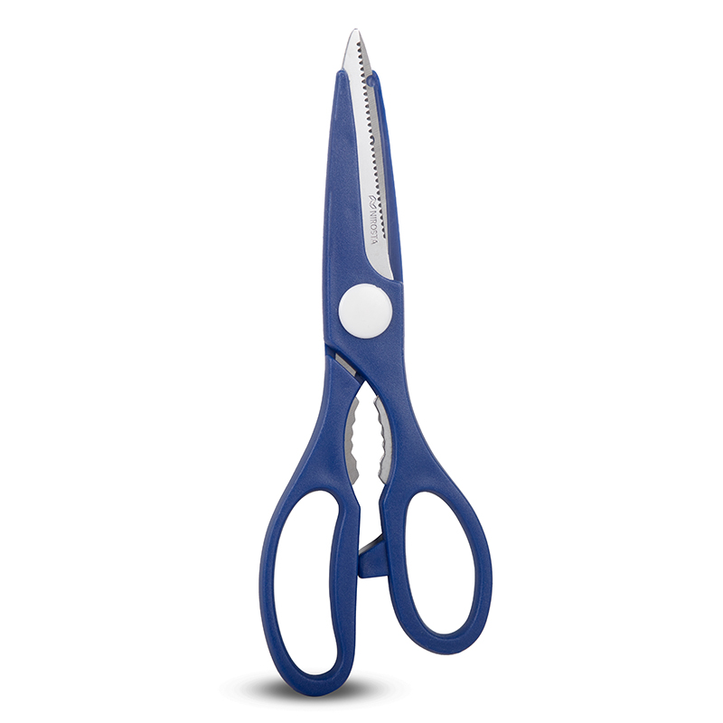 Super Scissors and Opener 2 in 1 | 21 CM Blue