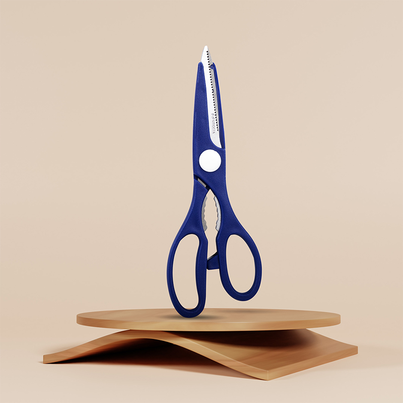 Super Scissors and Opener 2 in 1 | 21 CM Blue