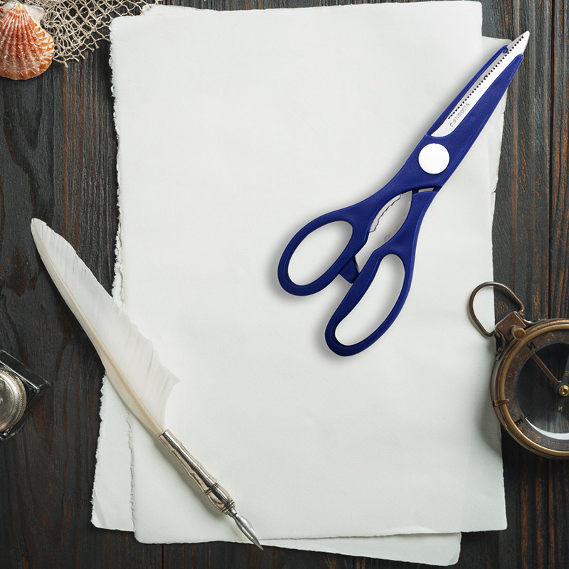 Super Scissors and Opener 2 in 1 | 21 CM Blue