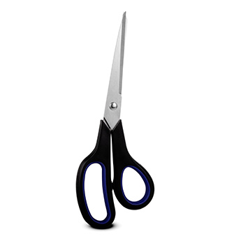 Universal Scissors 22 CM Black
