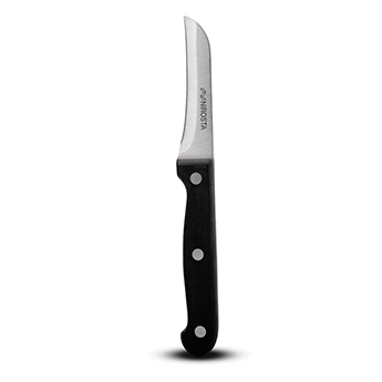Vegetable Knife Mega Plain Blade 18 CM Black