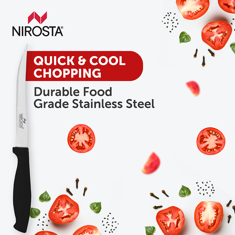 Nirosta Alpha Tomato Knife - Fine Serration
