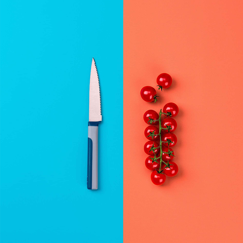 Kitchen Knife Serrated 11.5CM