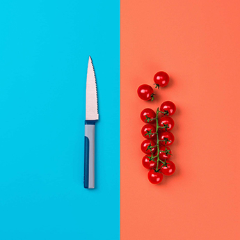 Kitchen Knife Serrated 11.5CM