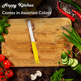 Sharp Vegetable Knife Yellow