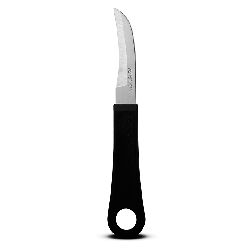 Peeling Knife Plain Blade 16.5 CM Black