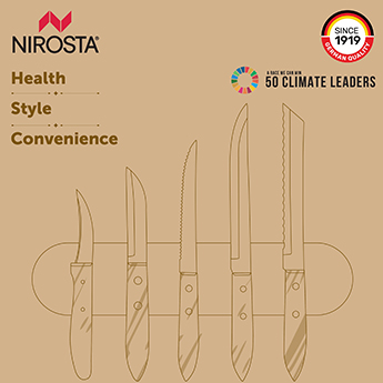 Peeling Knife Rosewood Handle Plain Blade 16 CM Brown